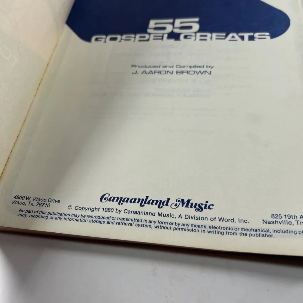 55 Gospel Greats Canaanland Music‎ Book Sheet Guitar